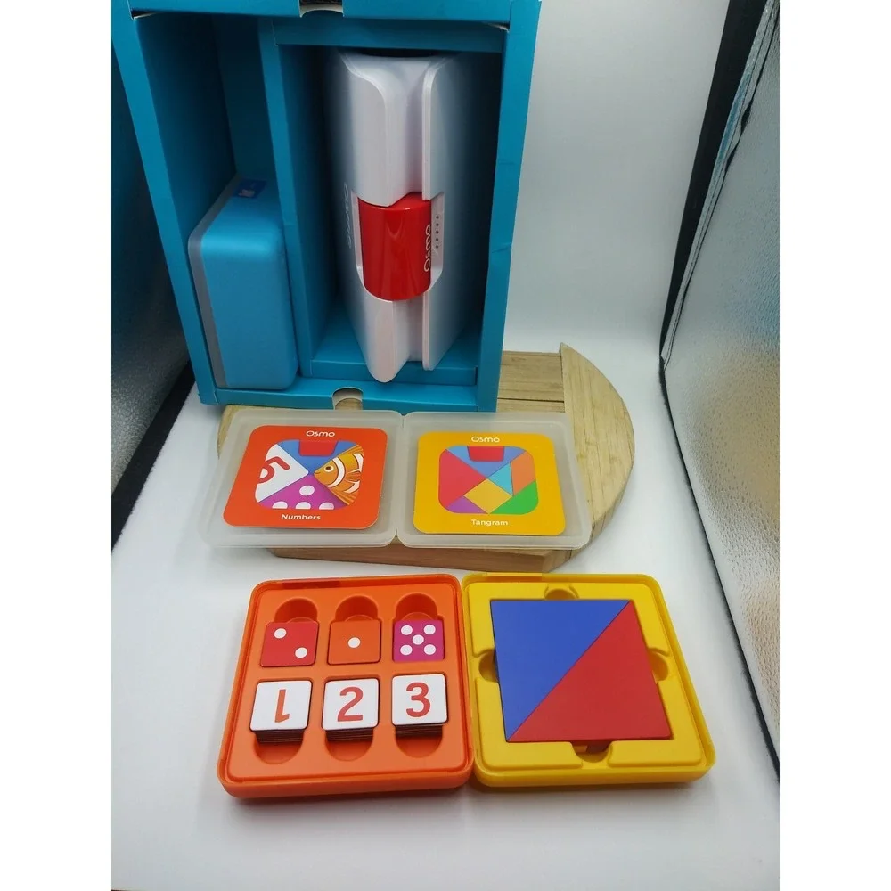 Osmo Genius Kit for Fire Tablet - 5 Hands-On Learning Games‎